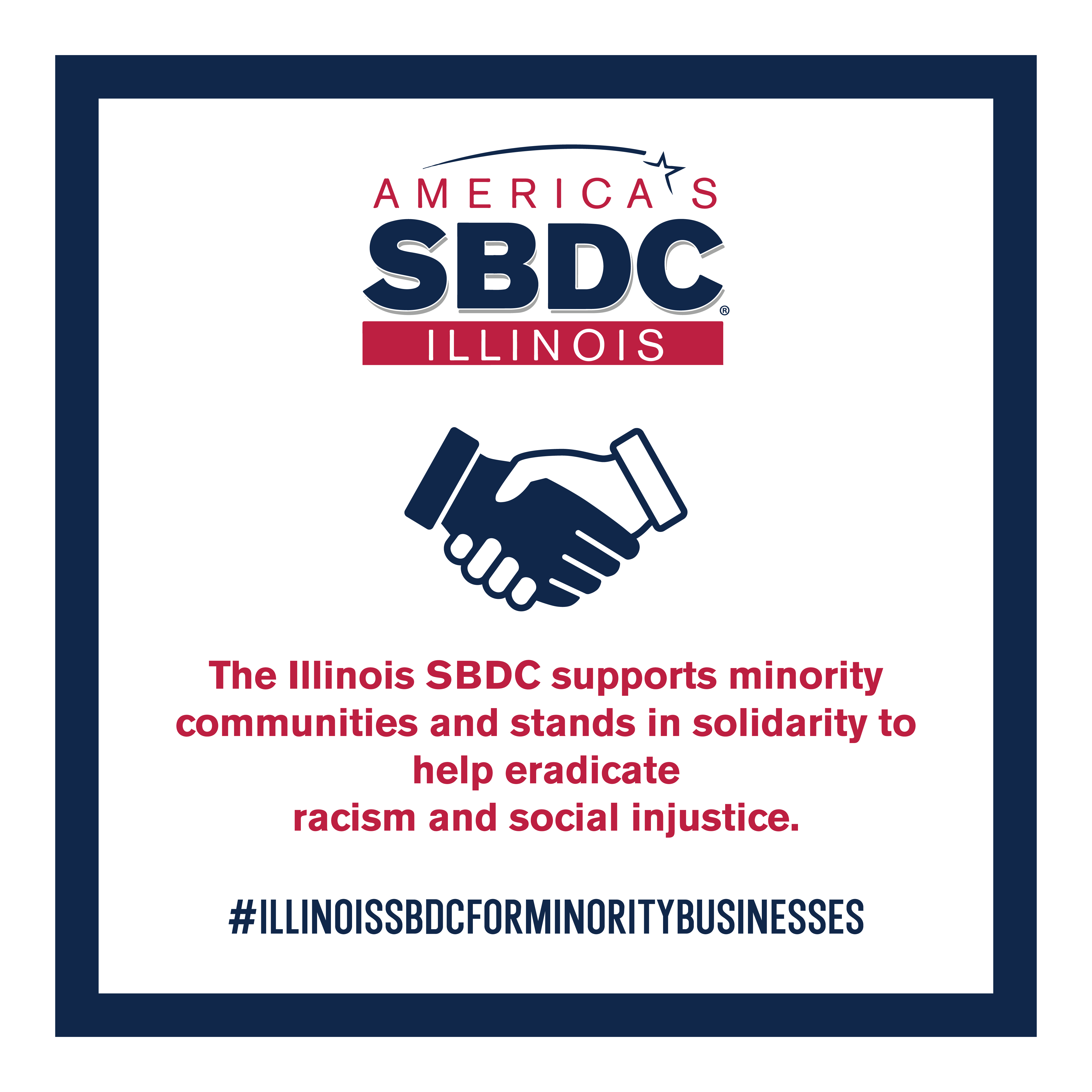 Minority Support Graphic Logo